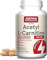 Vista 1 de Jarrow Formulas Acetil L-Carnitina, ACEBG, 500 Mg, 1