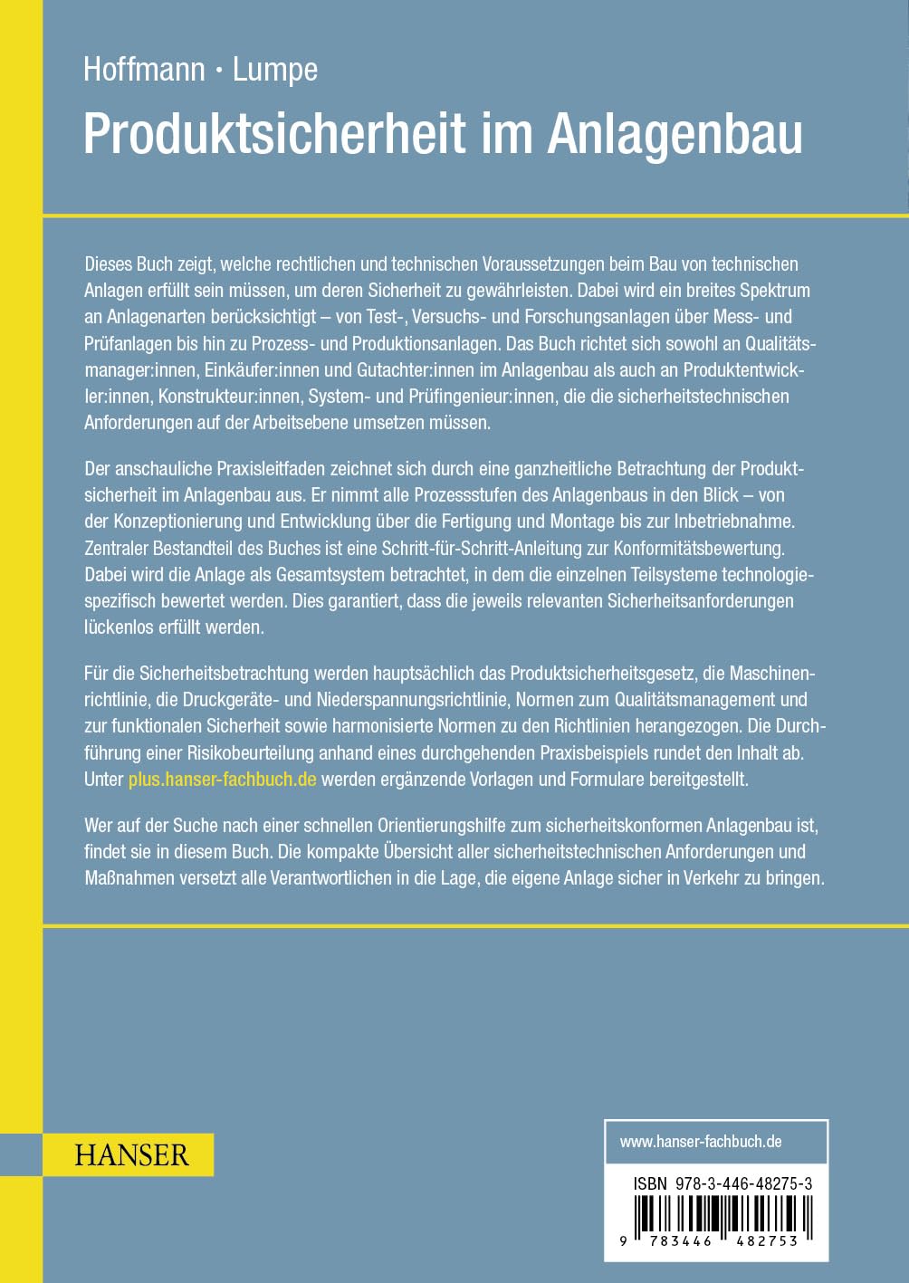 Produktsicherheit im Anlagenbau: Leitfaden für die Praxis