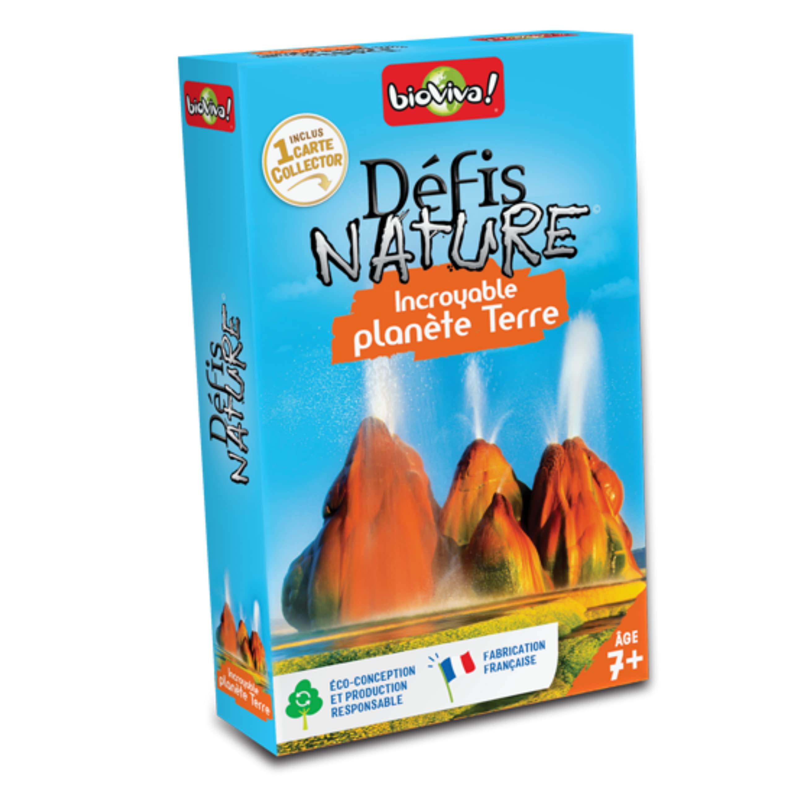 Bioviva Nature Challenges Nature- Incredible Planet Earth Card Game