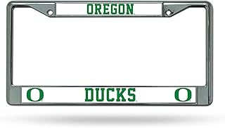 Rico Industries NCAA Unisex-Adult Standard Chrome License Plate Frame