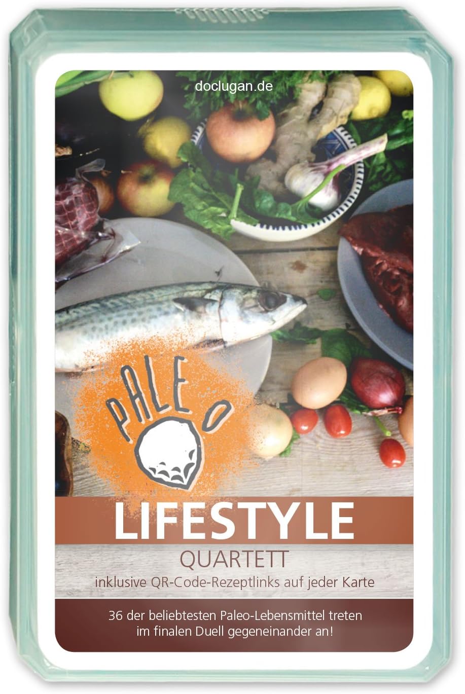 Paleo Lifestyle Quartett.net Juego de Cartas miniatura 1