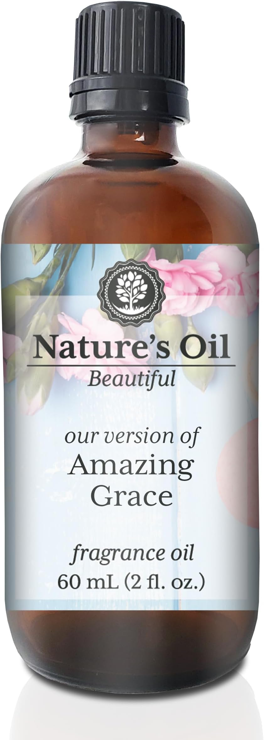 Amazing Grace Fragrance Oil for Perfume, Cologne, Diffusers, Soap Making, Candle Making, Lotion, Home Scents, Linen Spray, Bath Bombs, Slime (2 Fl Oz)