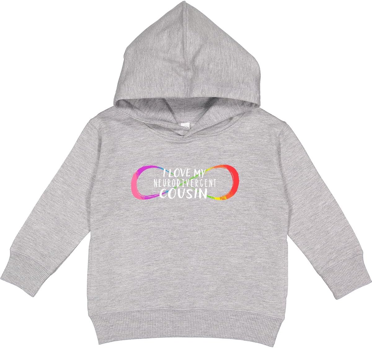 inktastic I Love My Neurodivergent Cousin Toddler Hoodie