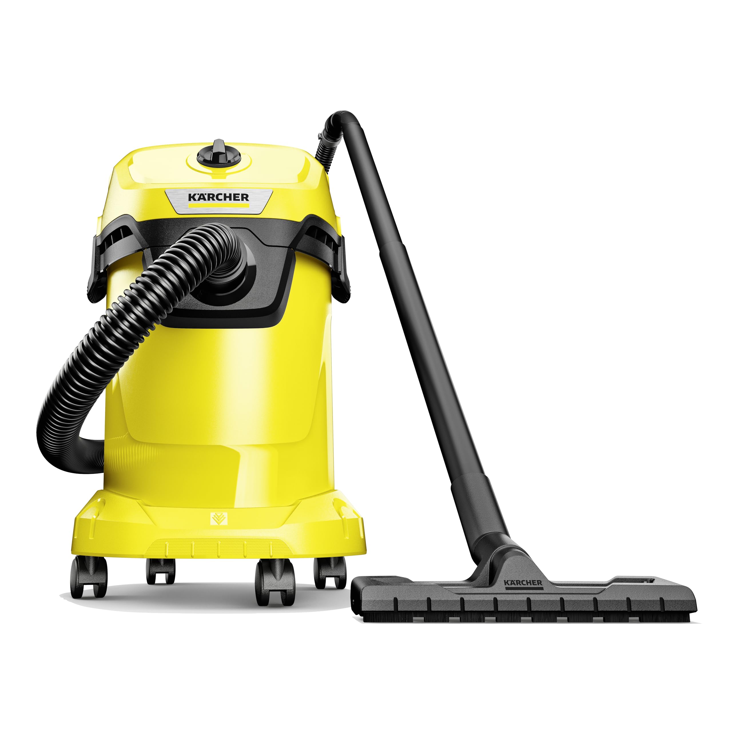 KARCHER Bidone aspiratutto WD 3 V-19/4/20 - Potenza nominale di ingresso: 1000 W - Potenza di aspirazione*: 230 W - Aspirazione: max. 230 mbar