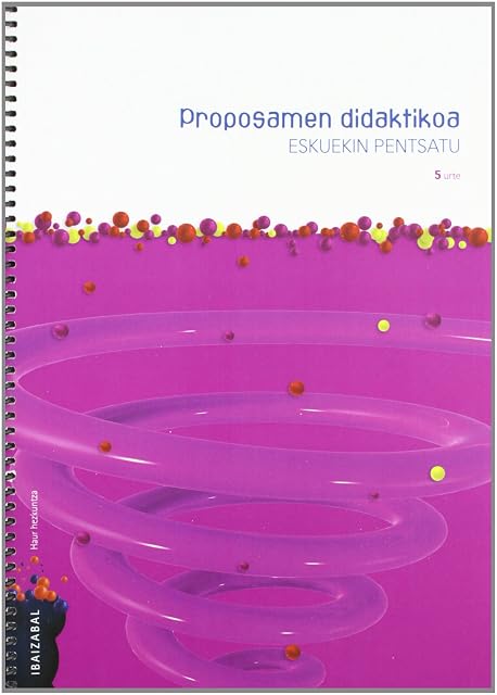Portada de Eskuekin Pentsatu 5 Ed 2013