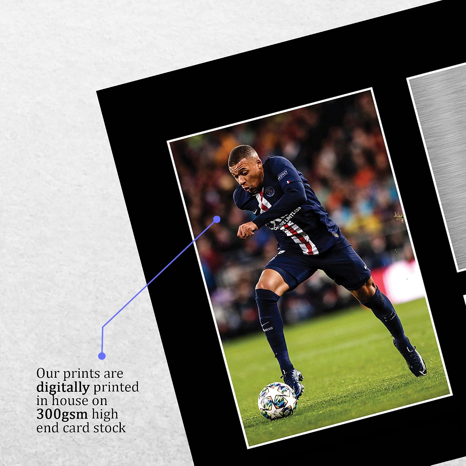 HWC Trading A4 Kylian Mbappe France Gifts Printed Signed Autograph Picture for Fans and Supporters, A4 - Image 5