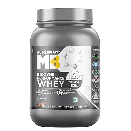 MuscleBlaze Biozyme Performance Whey Protein