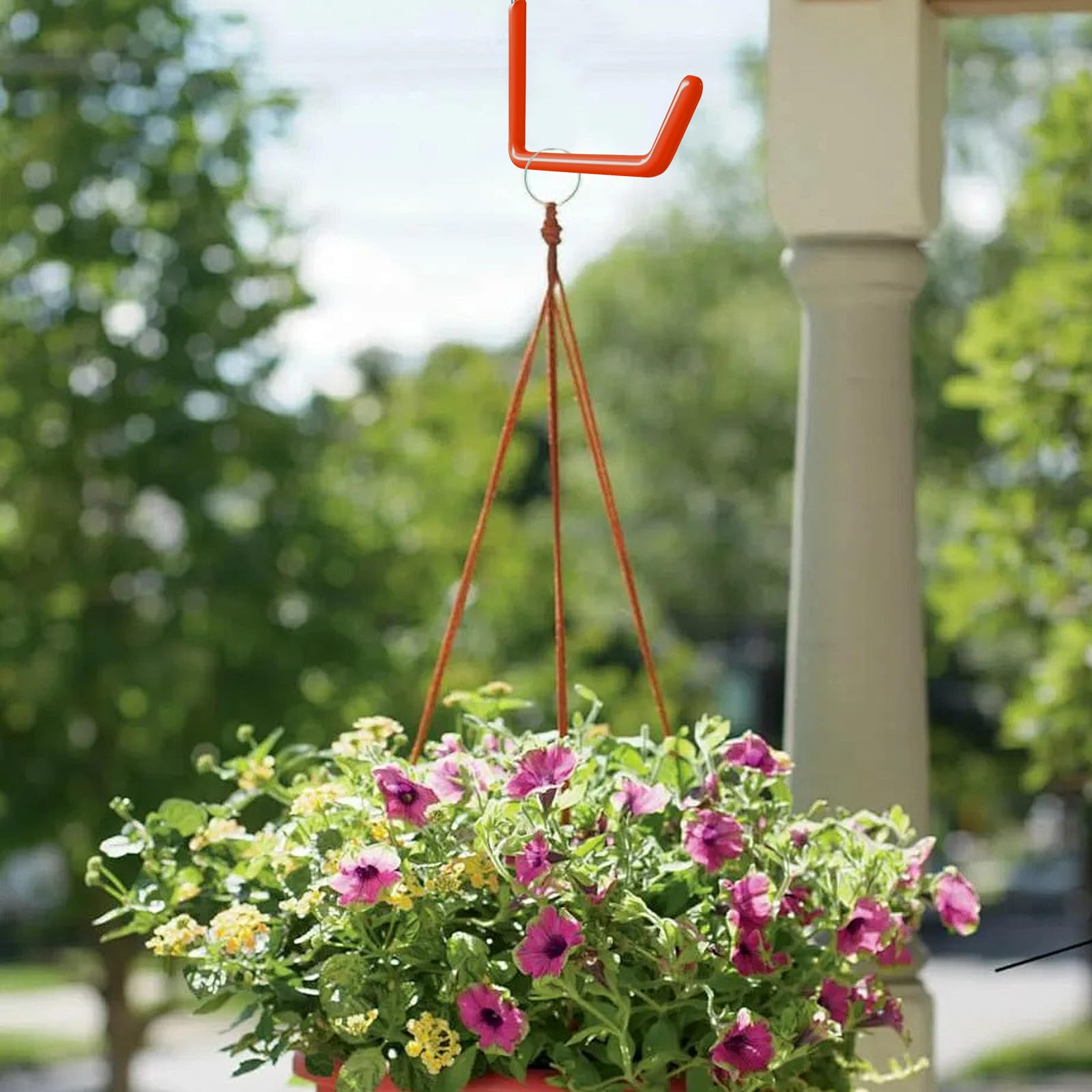 Ganchos para Colgar Bicicletas, 4 Piezas de Colgador Bicicleta, Soporte para Bicicleta Robusto, Grande en Forma de S, para Colgar Bicicletas, Macetas y Herramientas de Jardinería