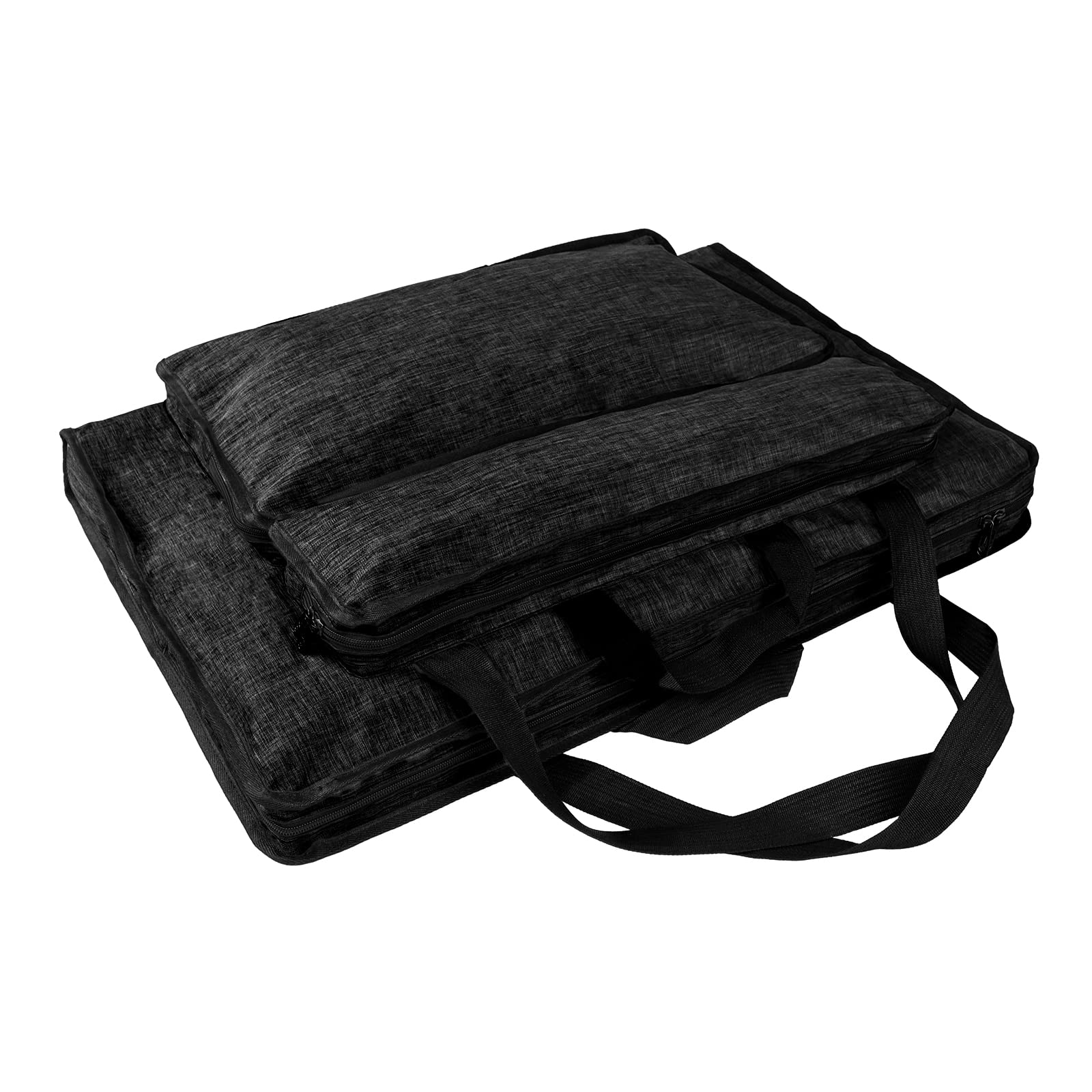 TINAYAUE Borsa porta disegni per artisti, grande, formato A2, impermeabile, con maniglia, borsa per portfolio, portatile, per la conservazione di tavolozza, pennelli e matite