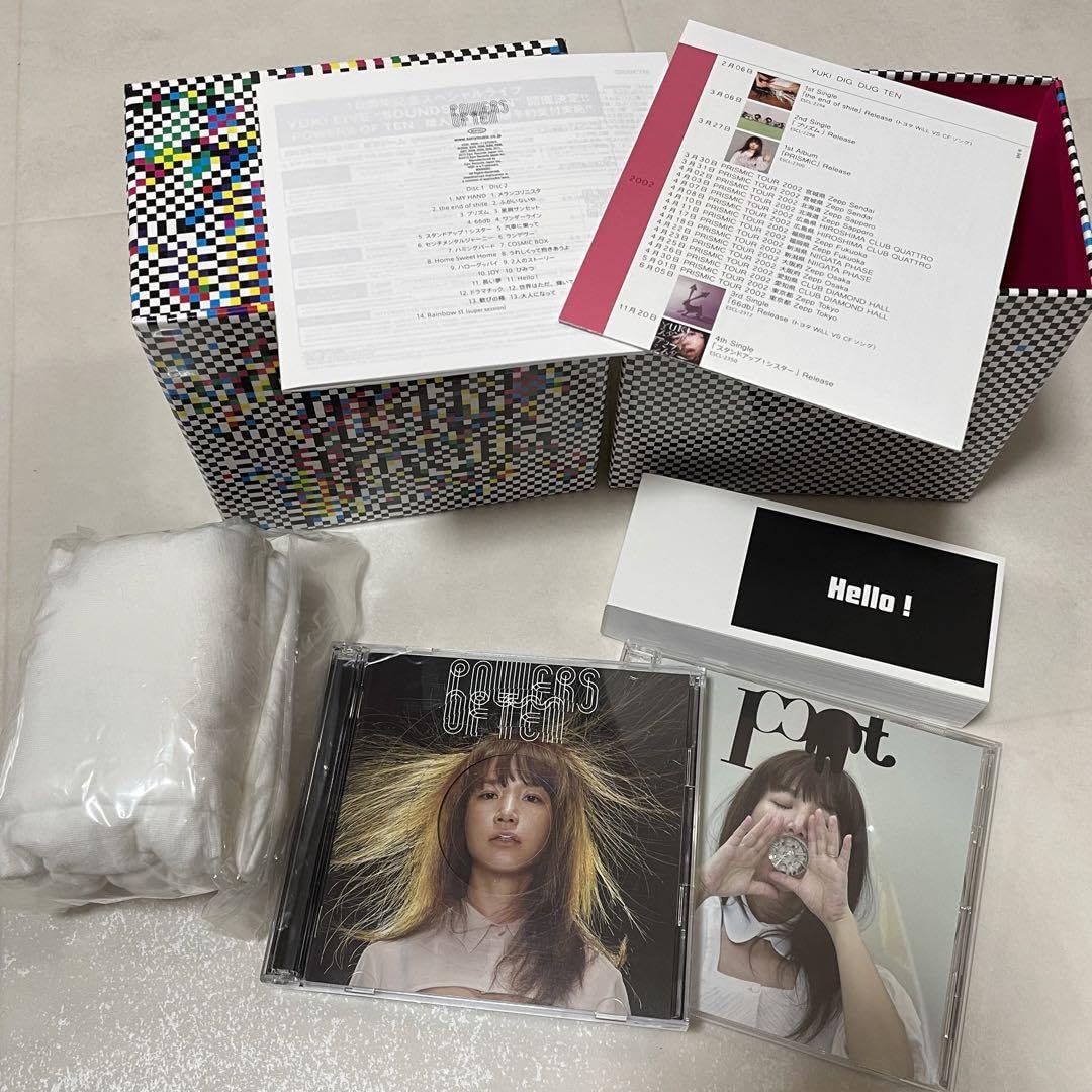【限定盤】POWERS OF TEN YUKI Amazon.co.jp: YUKI POWERS OF TEN 完全生産限定盤 豪華BOX仕様