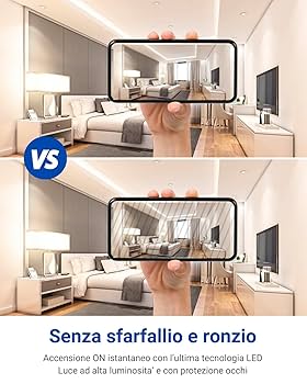 Lampadine LED GU10 - 8W Equivalenti 100W, Luce Naturale 4000K, 10 Pezzi