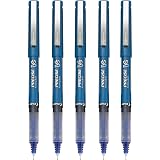 PILOT Precise V5, Extra Fine Point 0.5 mm Blue Pens, Blue, Pack of 5 – view 4