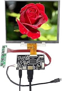 VSDISPLAY 8" 1024X768 IPS LCD 8 inch HJ080IA-01E with HD-MI Controller Board