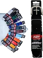 Rawlings Elastic Game Day Belt for Baseball & Softball - Adjustable Adult/Youth Fit, Multiple Colors