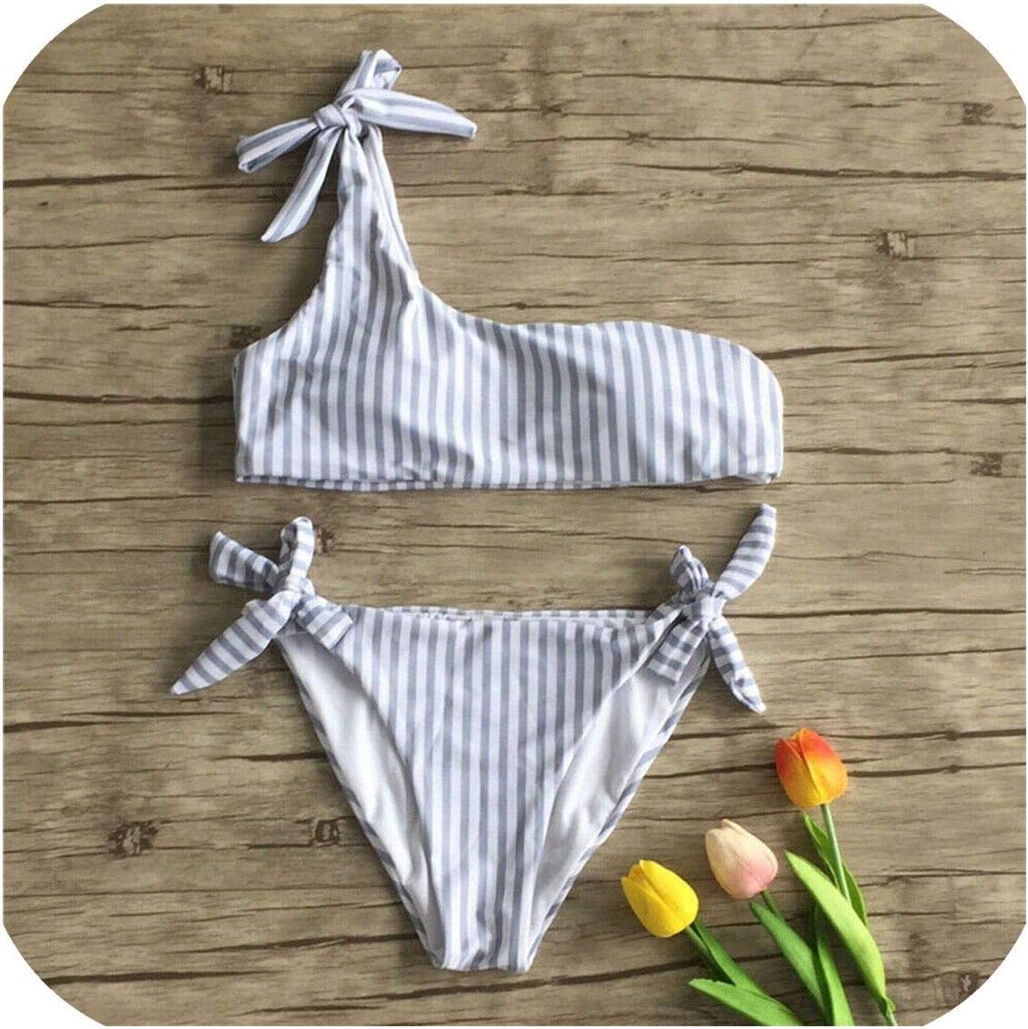 littlekawaii swimsuit Bikinis para Mujer a Rayas, con Tirantes y