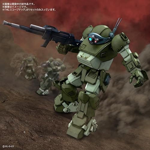 Miniatura 5 de Bandai Hobby - Armored Trooper Votoms - HG - Scopedog Model Kit