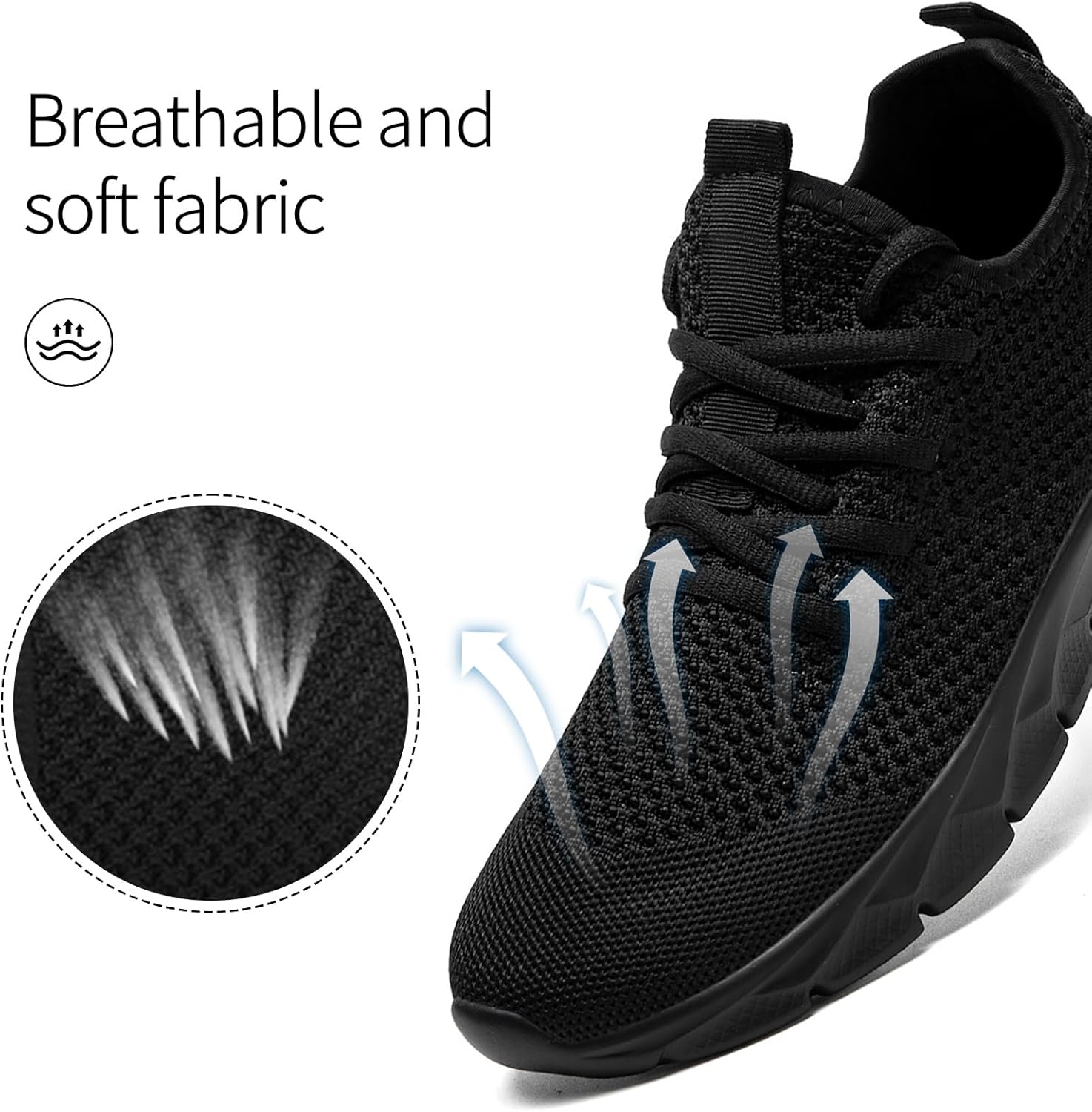 Womens Walking Shoes Running Tennis Sneakers Non Slip Gym Workout Athletic Lightweight Comfortable Fashion Sport Mesh Casual Shoe - Image 6