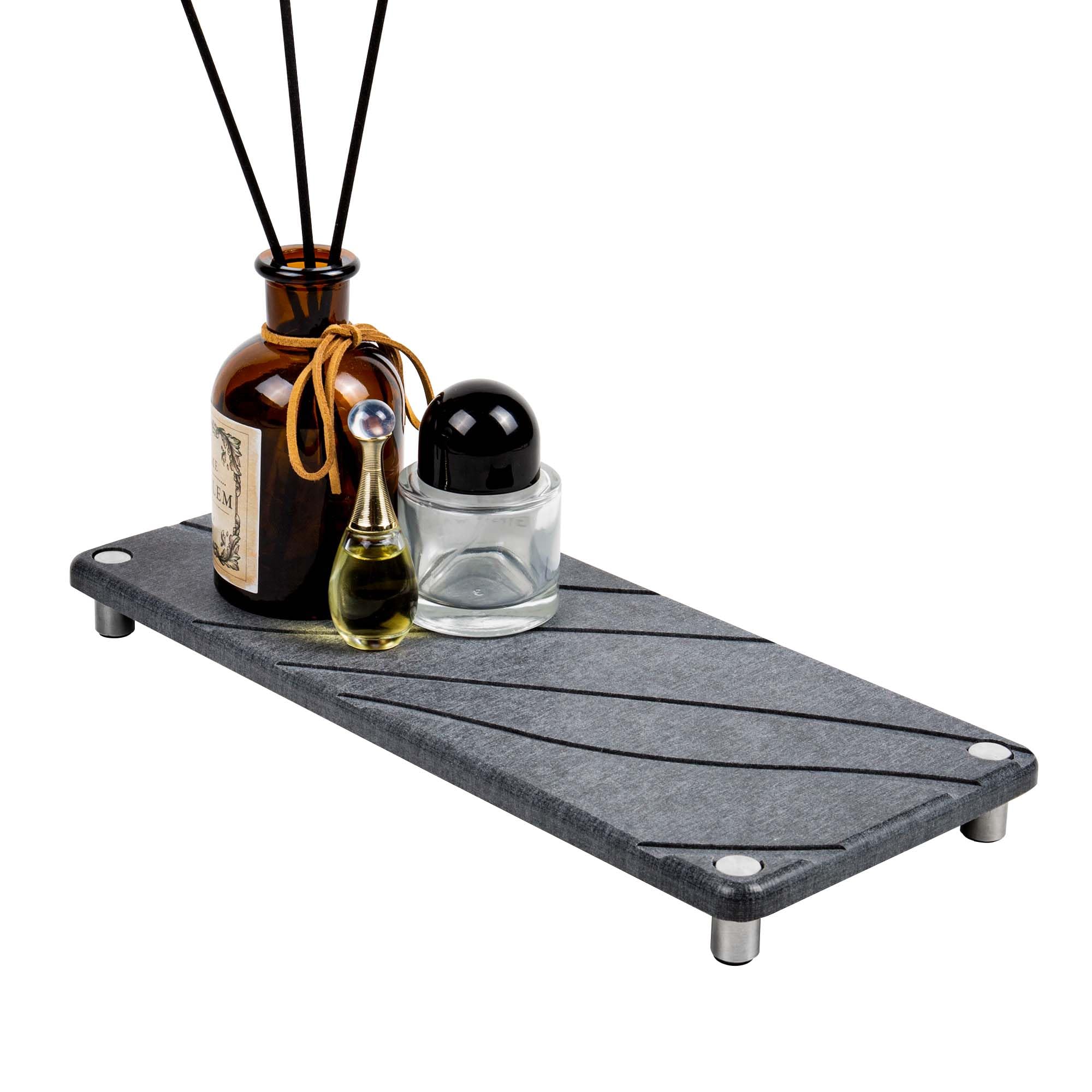 Instant Dry Dish Drying Stone -Formal Bathroom Sink Tray - Water Absorbing Sink Organizer