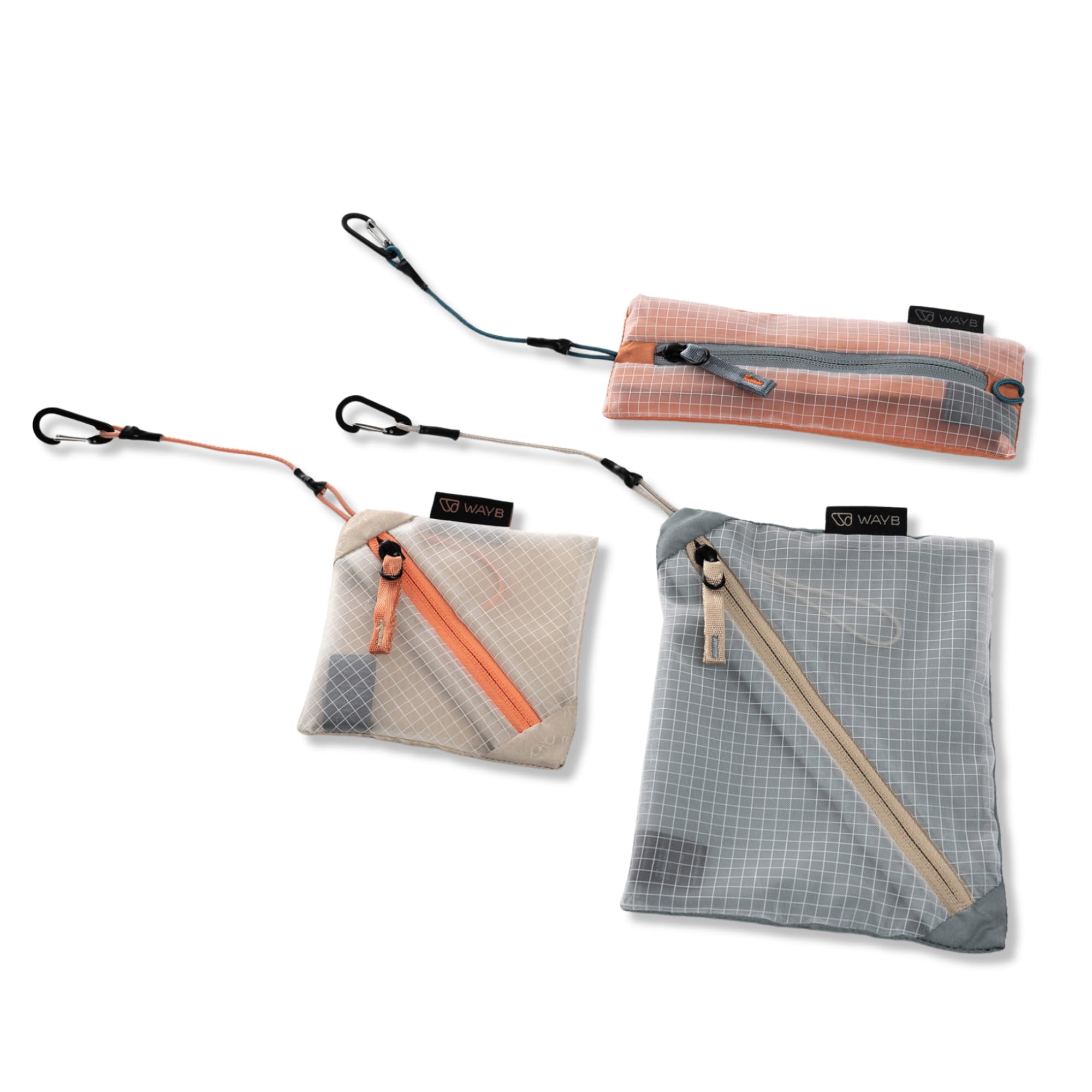 WAYB Essentials Accessories - Set of 3 | Secure Your Essentials | Sized Backpacks & Pico Carry Bag | Durable & Safe