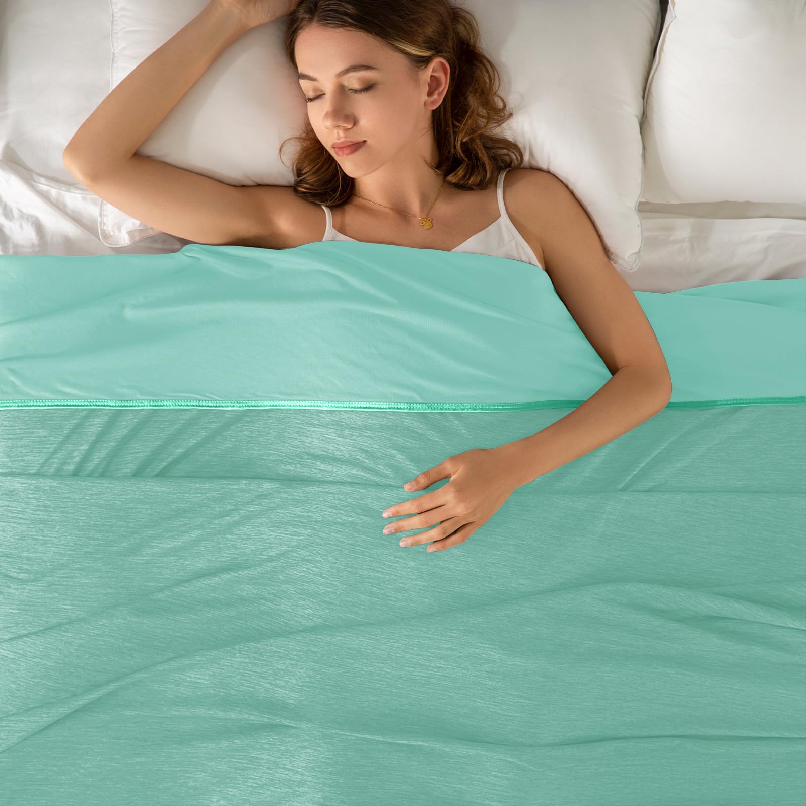 Topcee Cooling Blanket Twin 60"x90" for Hot Sleepers Summer Blanket