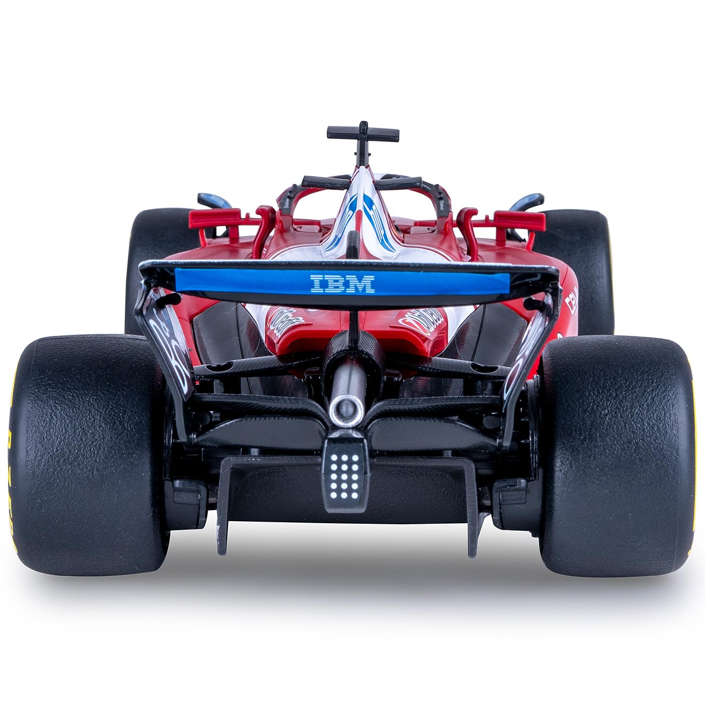 JAMARA Ferrari SF-25 402260 - Modellino di auto radiocomandata, scala 1:18, rosso, 2,4 GHz, con telecomando, regalo per bambini