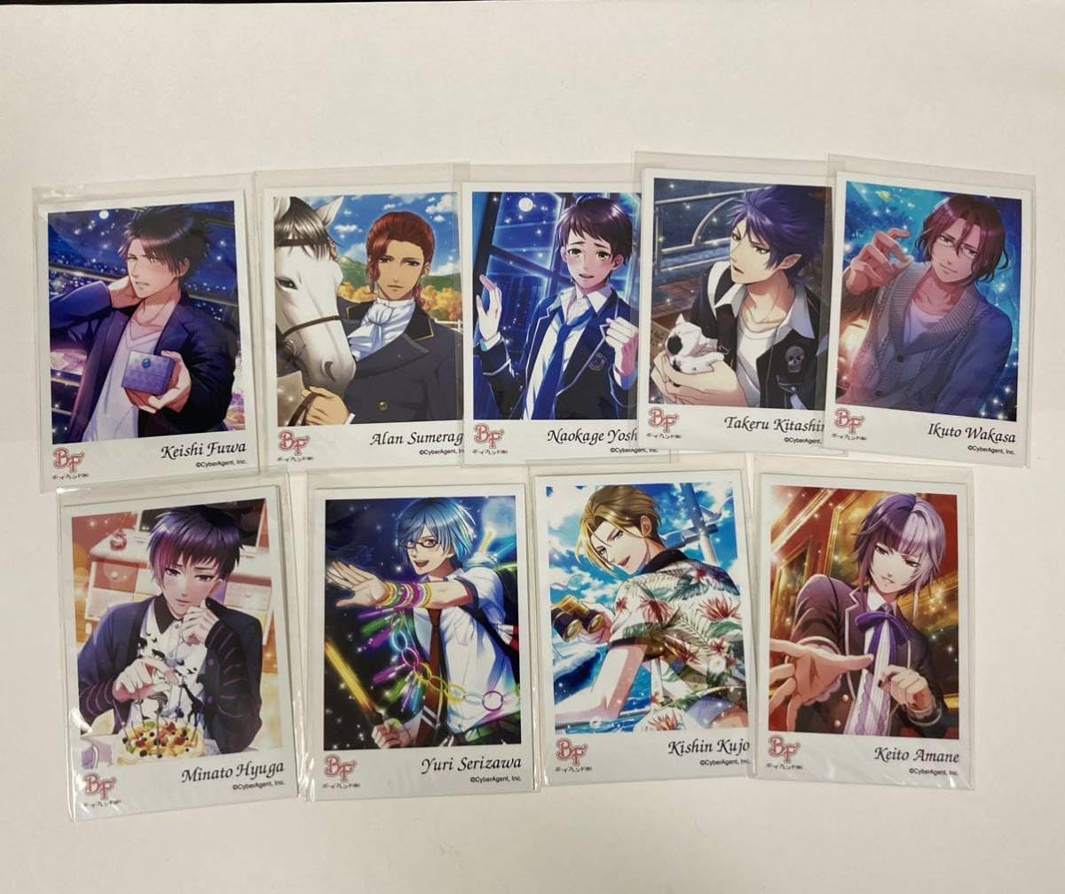 不二周助 ブロマイド 3枚セット Amazon.co.jp: まとめてセット ボーイフレンド(仮) アニくじ