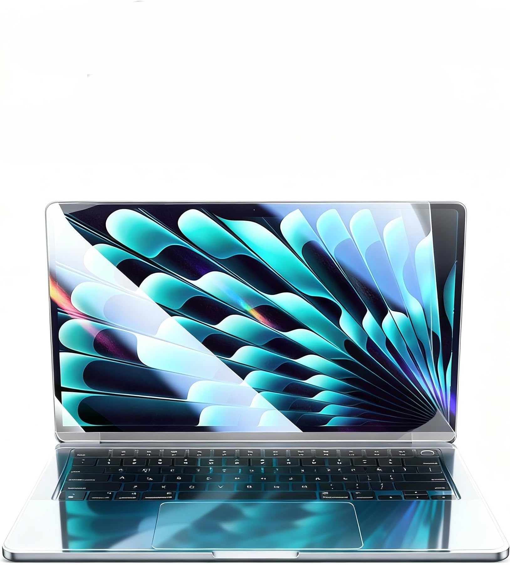 For Apple MacBook Pro 16.2 Inch HD PET Soft Screen Protector with Anti-Fingerprint, Compatible with 2021-2024 Models A2291/A2485/A2780