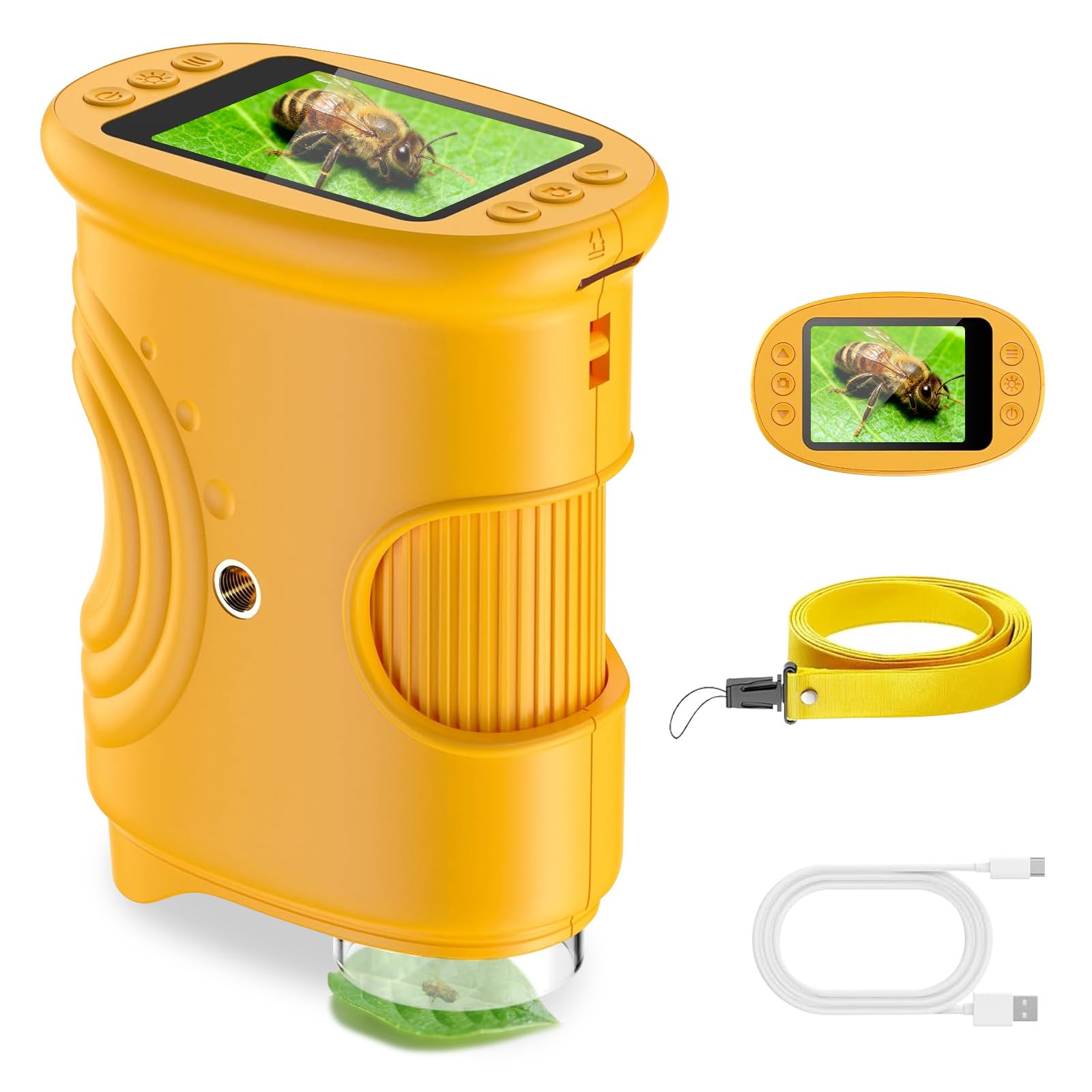 1000X Digital Mikroskop für Kinder, Handy Taschenmikroskop mit 2.0