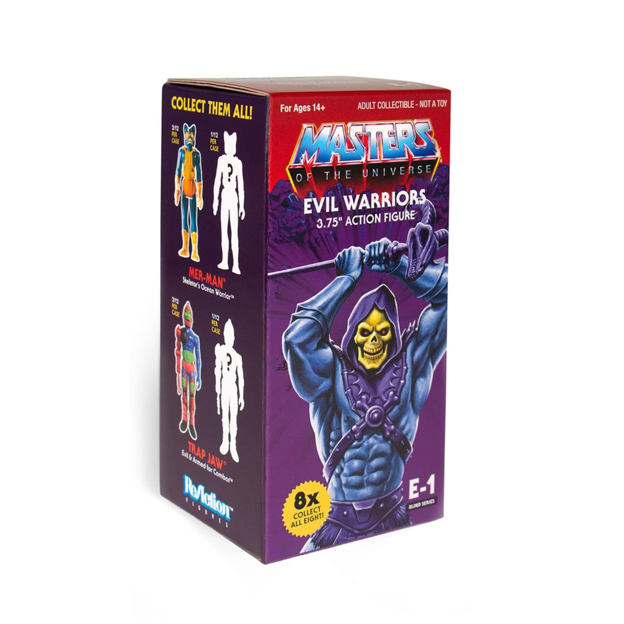 Masters of The Universe Reaction Figure Snake Mountain Blind Standard