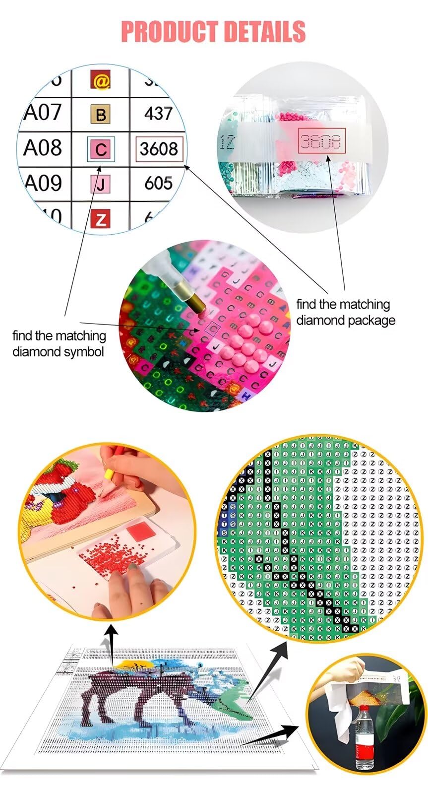 Diamond Painting Buddha 80x40cm - Kit Completo Con Diamanti 5D, Decorazione Per Casa - Foto 8