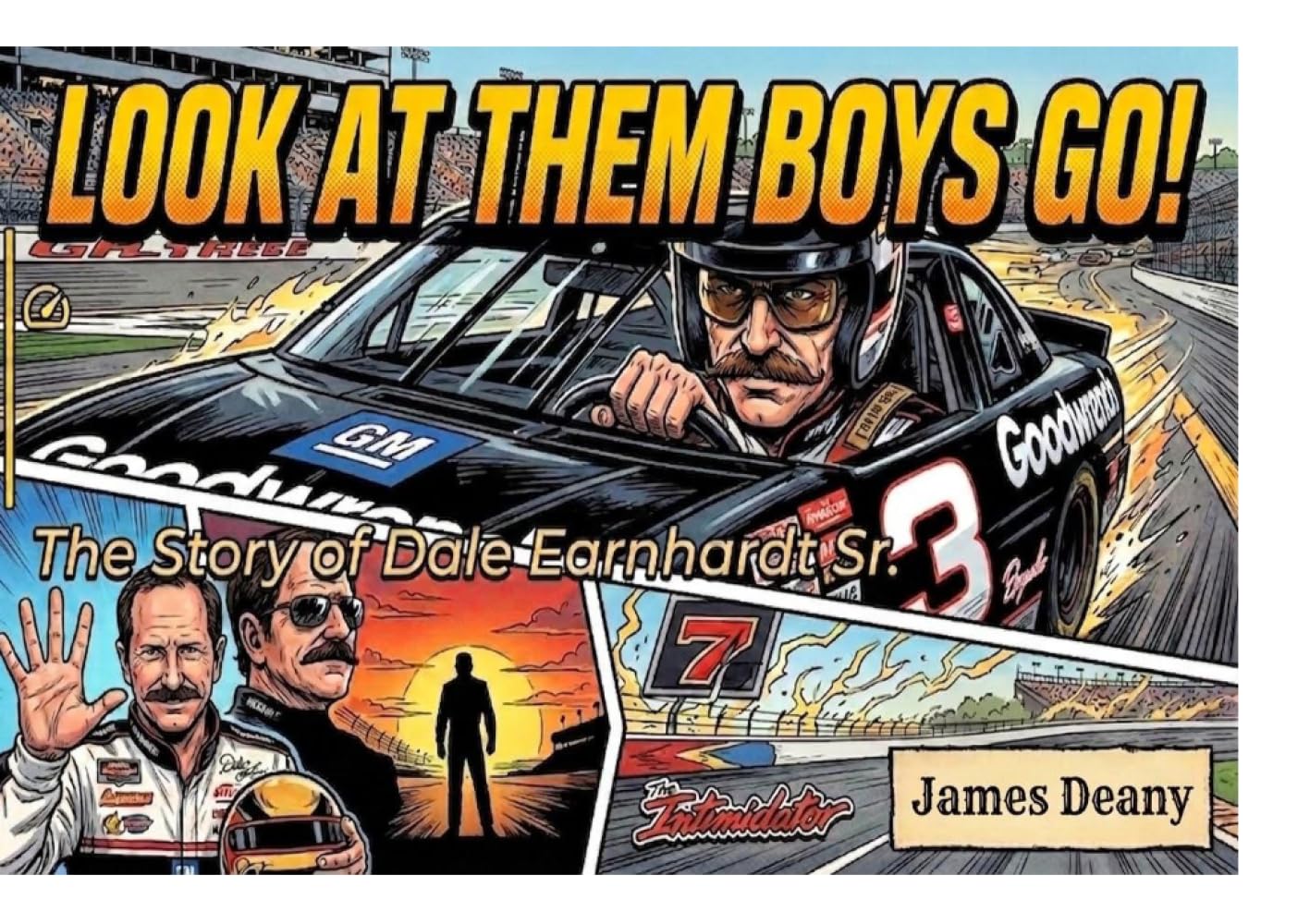 Look At Them Boys Go!: The Story of Dale Earnhardt Sr. (Dreamers, Trail Blazers & Legends!)