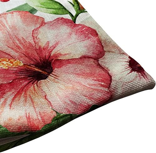 Miniatura 5 de Fundas de almohada decorativas para exteriores para sofá, cama, diseño floral tropical en acuarela, funda de almohada de decoración moderna, 12 x 20