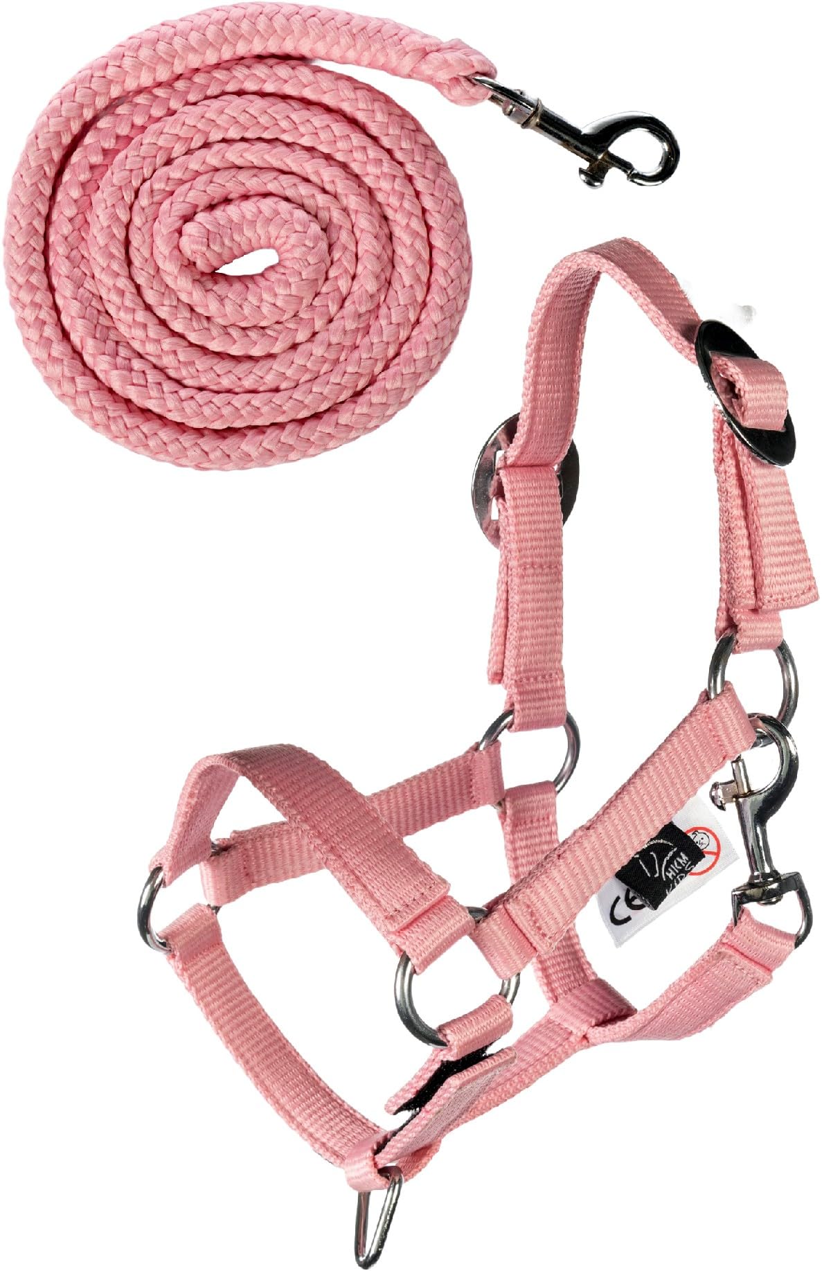 Red Haute Horse Halfter „Blue Geometric“ – Stylisch, Gepolstert & In Den USA Hergestellt