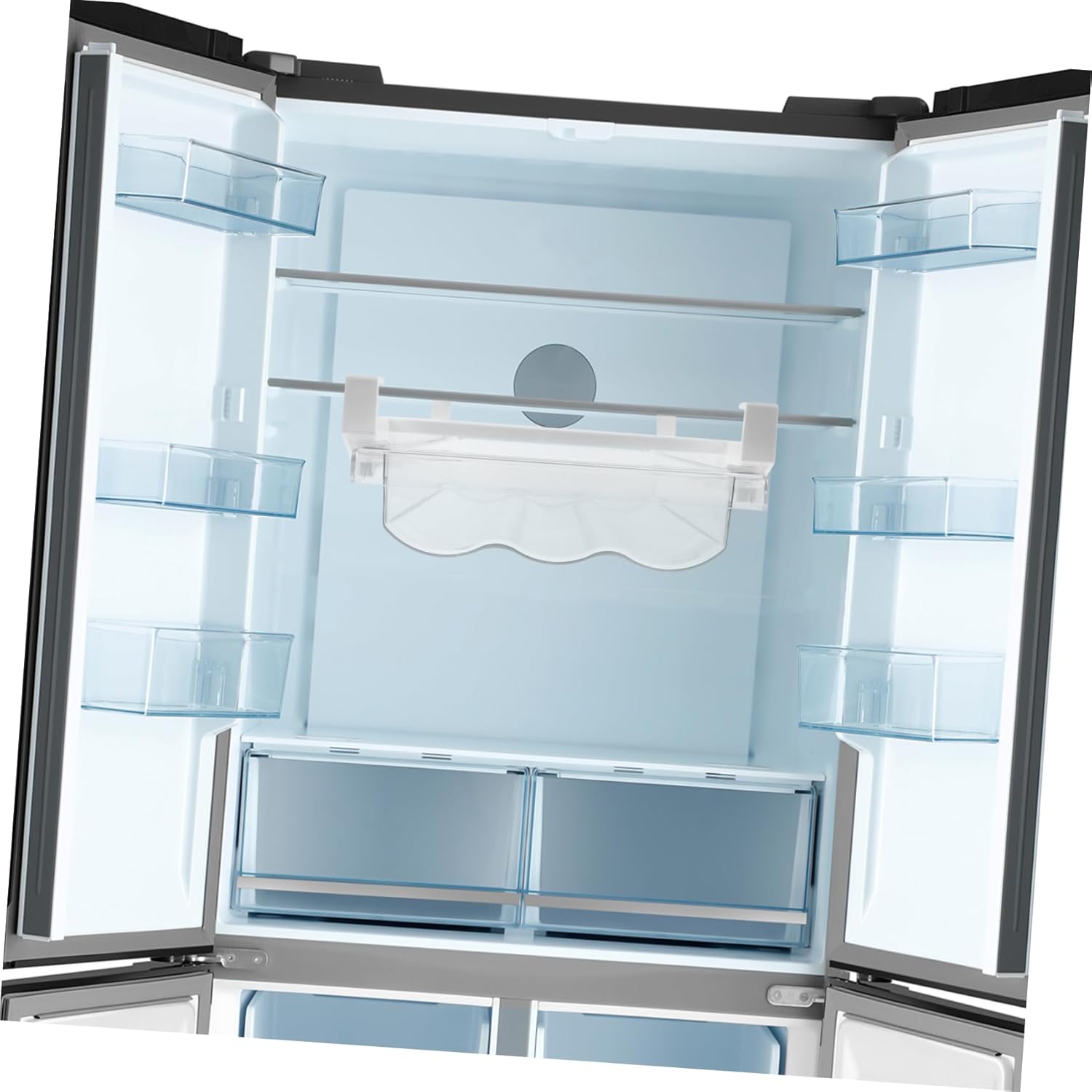 1set Multi-function Holder Organizer Refrigerator Storage Boxes Design Holds Eggs for Home and Farm Use