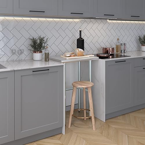 Miniatura 6 de MESA DE TRABAJO CON BARRA REMOVIBLE APROBADA POR LA NFS, Acero inoxidable