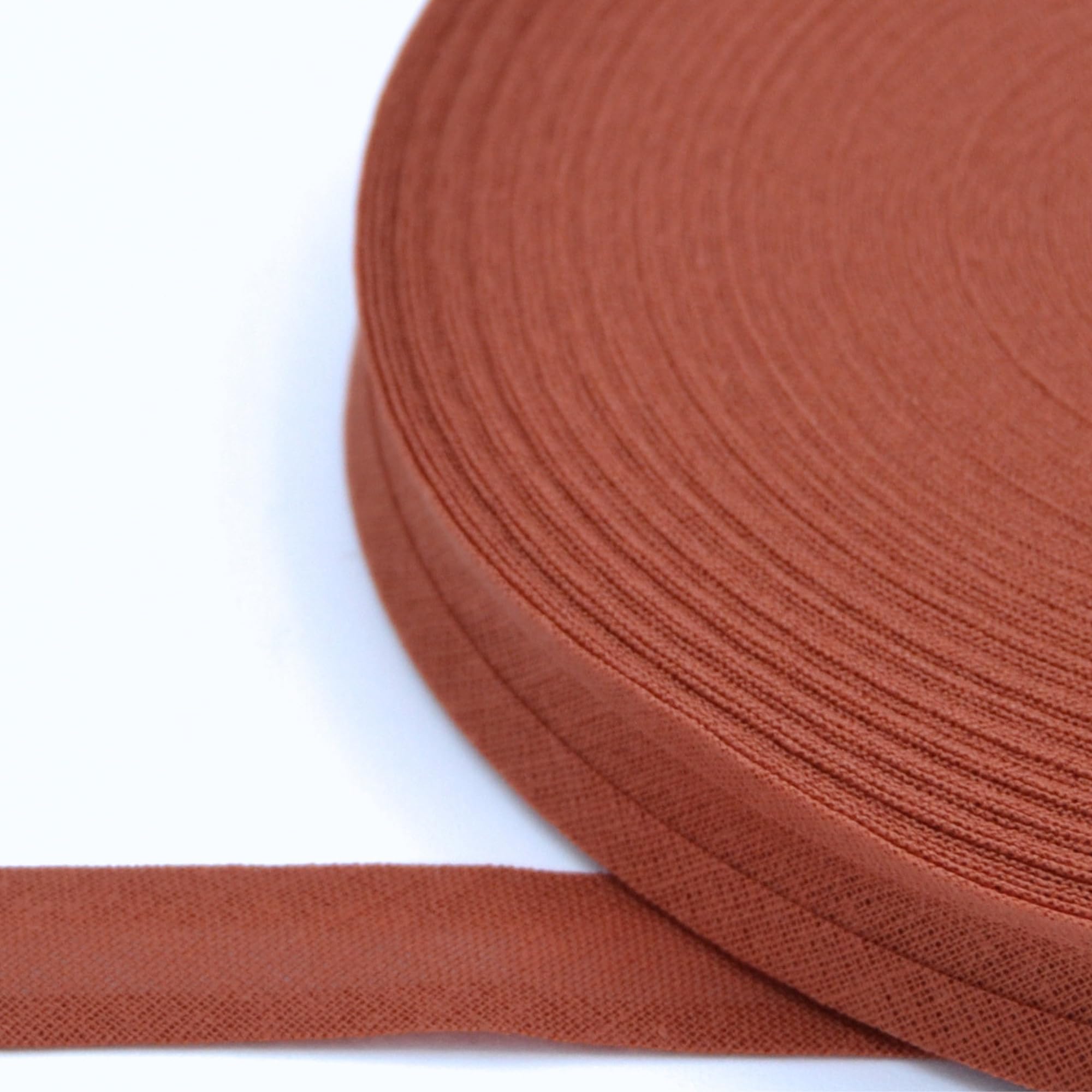 celloexpress 25mm Rust Cotton Bias Binding Tape for Sewing - Trim Edging Quilting Bunting Crafts (3m - 300cm)