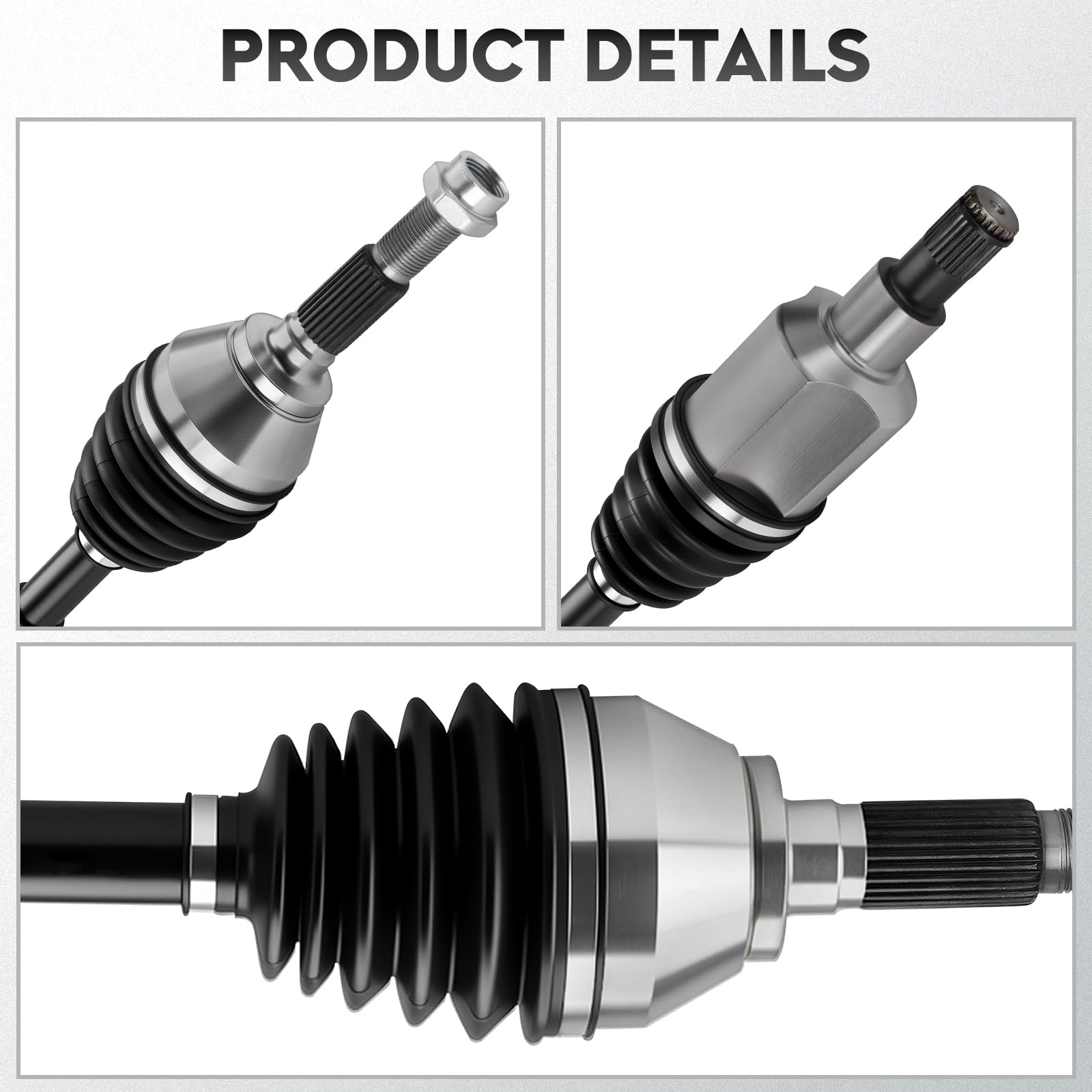 Amazon.com: ILONPA NEW Front Left CV Axle Shaft Assembly 4WD CV