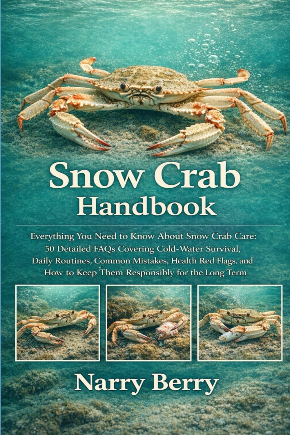 SNOW CRAB HANDBOOK: Everything You Need to Know About Snow Crab Care: 50 Detailed FAQs Covering Cold-Water Survival, Daily Routines, Common Mistakes, ... to Keep Them Responsibly for the Long Term