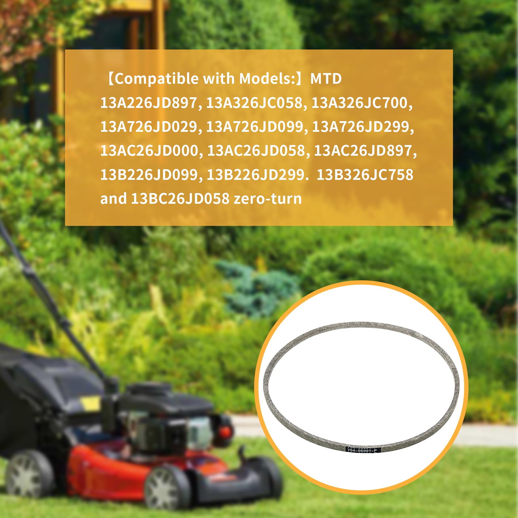 Aufsitzrasenmäher Riemen Ersatz – Kevlar-Riemen Für Cub Cadet, Troy-Bilt, Craftsman Modelle