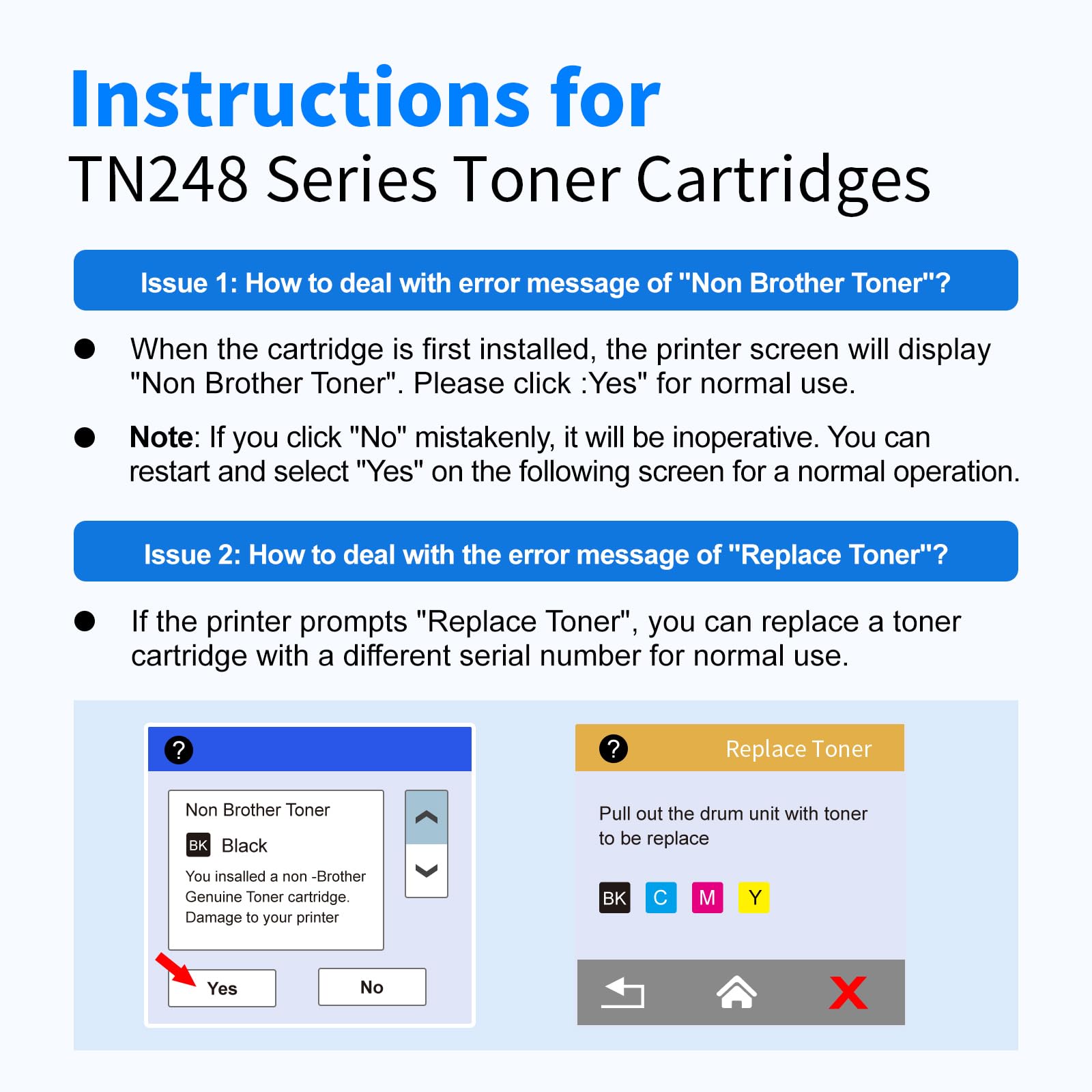 MYCARTRIDGE TN248XL Compatibile con Brother TN-248XL TN248 per Brother DCP-L3560CDW MFC-L3760CDW MFC-L3740CDWE HL-L3220CWE DCP-L3520CDWE per TN-248CMYK TN-248VAL 5 Pack