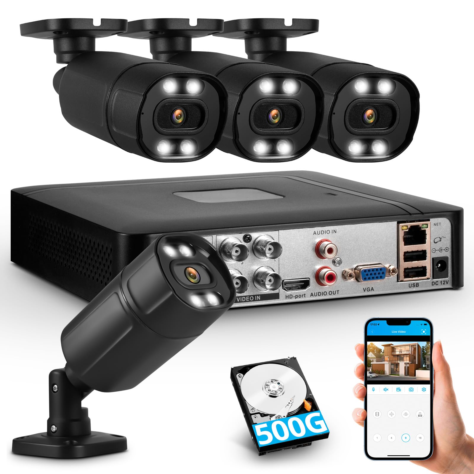 Dvr Cctv 10 Live Streaming Security Dvr Camera HTTP Stream