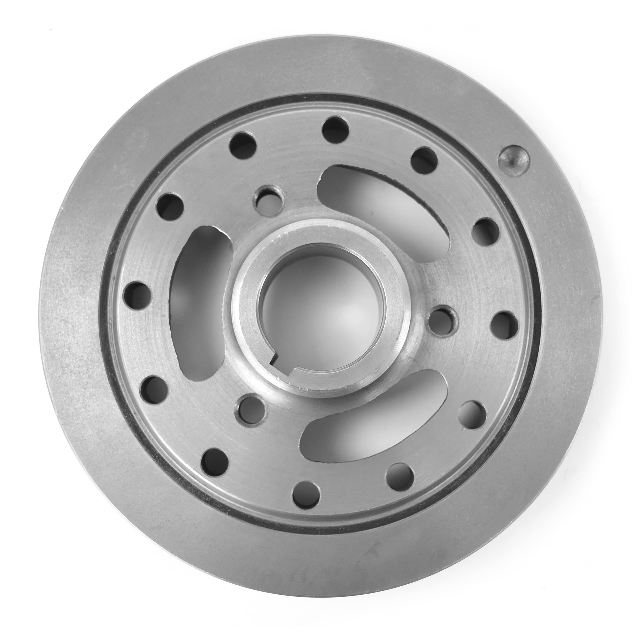 Crankshaft Damper Pulley - 1-Groove 3-Bolt Hub For Ford Custom 1964-1967 With 352/390 Engine