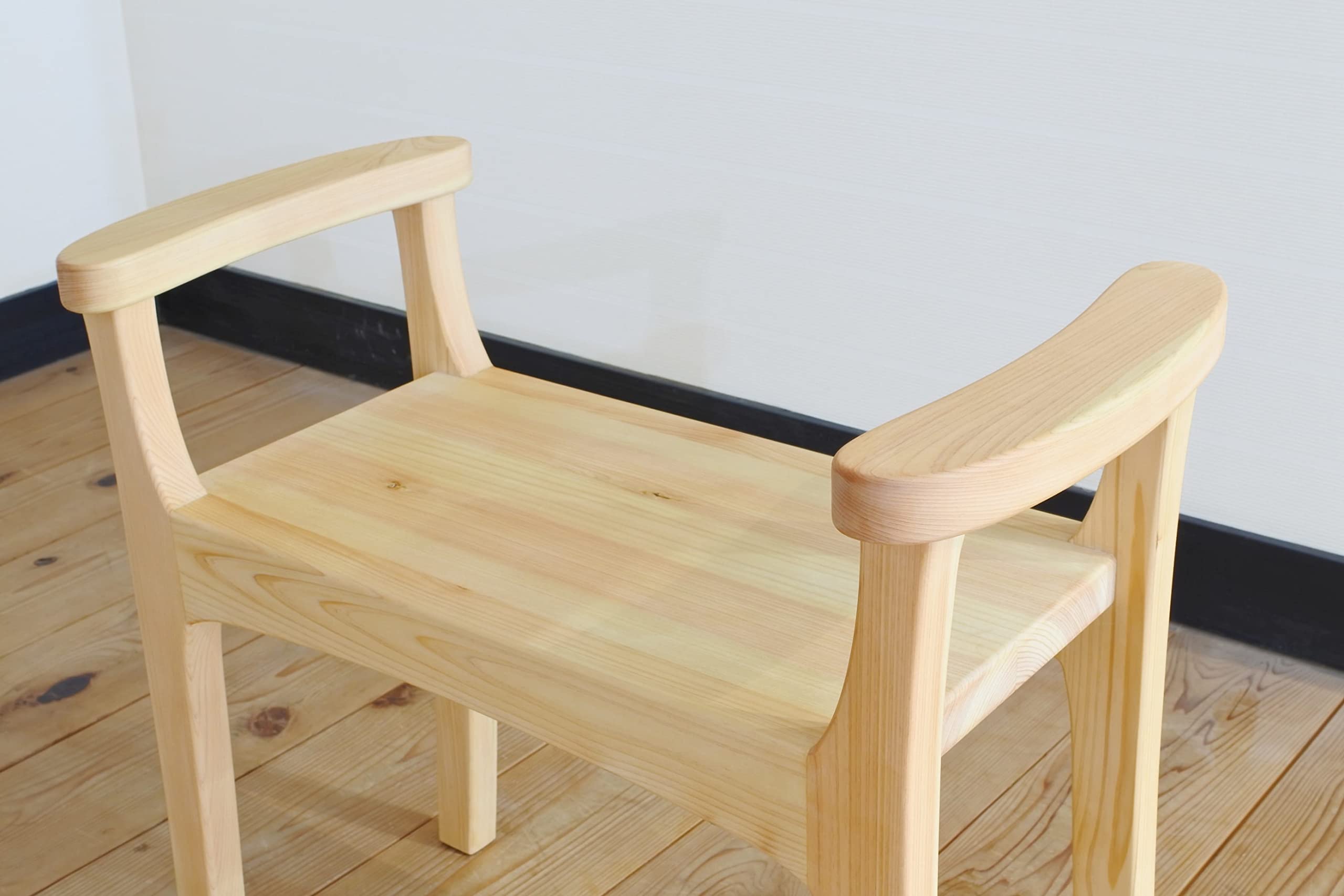 Amazon.co.jp: G.WORKS 紀州ヒノキの玄関スツール : ホーム＆キッチン