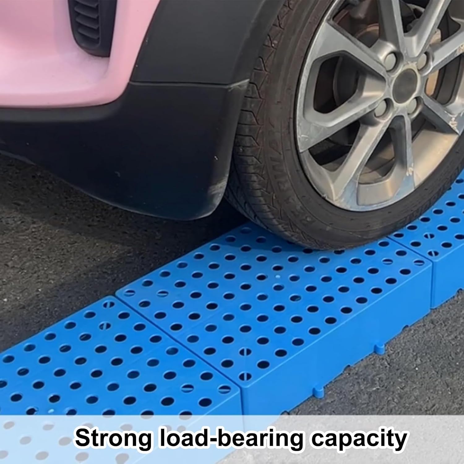 Plastic Pallets, Waterproof Storage Grid Pad, Stackable Nestable Floor Pallets for Basement, Garage, Warehouse Storage(40x30x10cm)