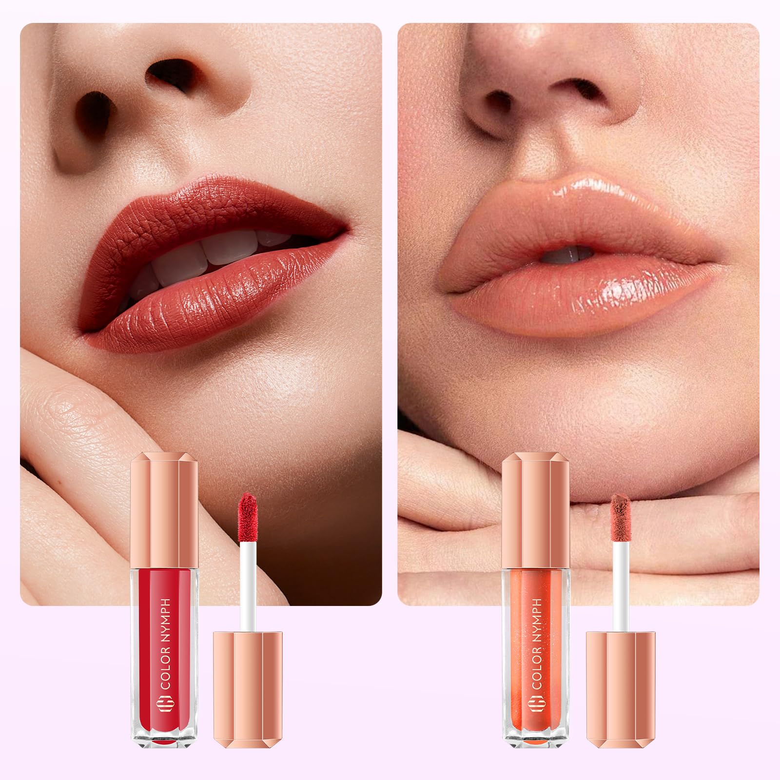 Color Nymph Kit completo de maquillaje, colores de moda 2025, libre de crueldad, perfecto para uso diario, festival, fiesta y aspecto profesional, con almacenamiento de joyas desmontable, regalo ideal