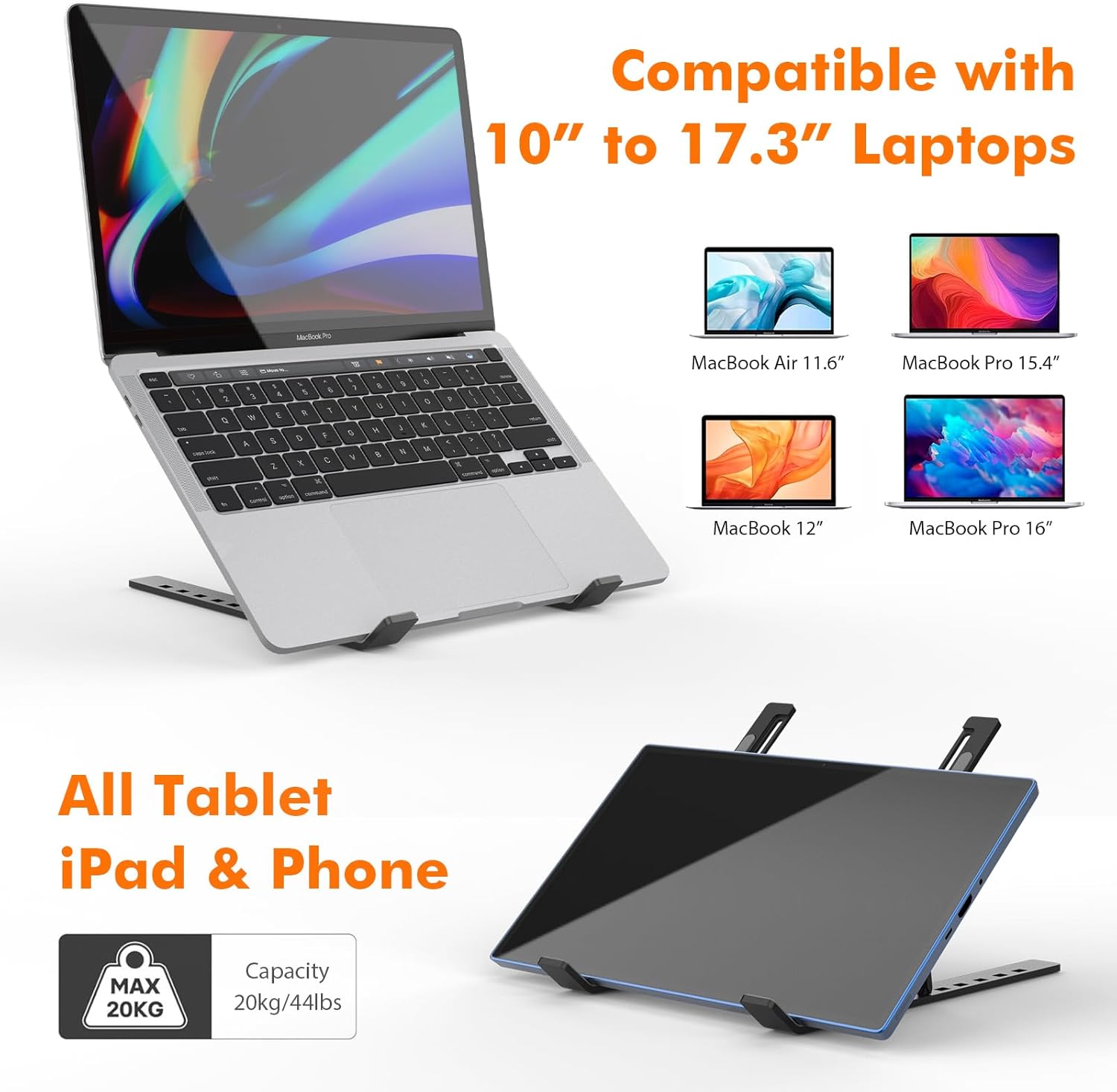 Laptopständer Detailaufnahme