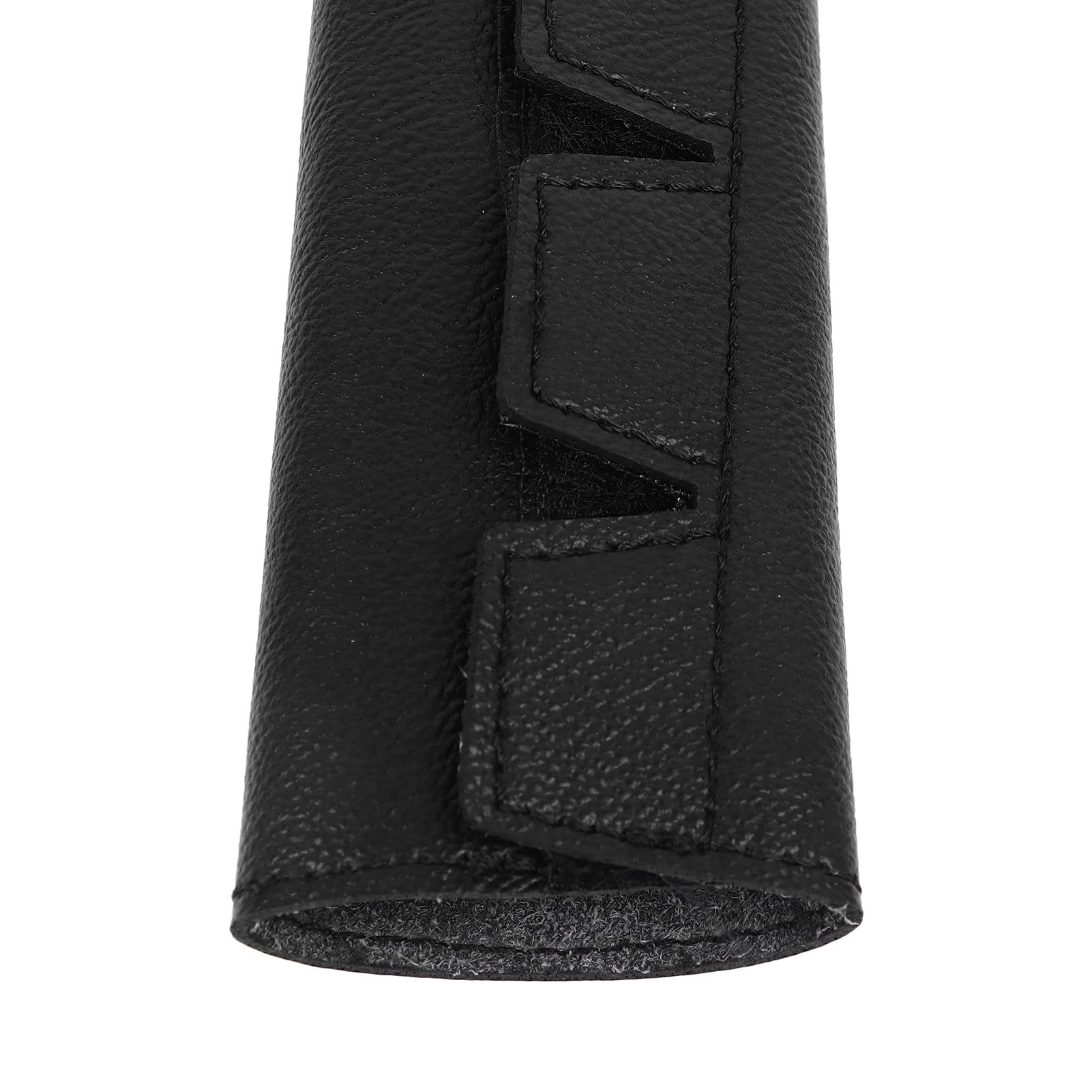 Protège-Main en Corne Française, Protection D'instrument Durable Antidérapante en Cuir, Installation Facile, Coussinet de Main en Corne Française pour Cor Français (BLACK)