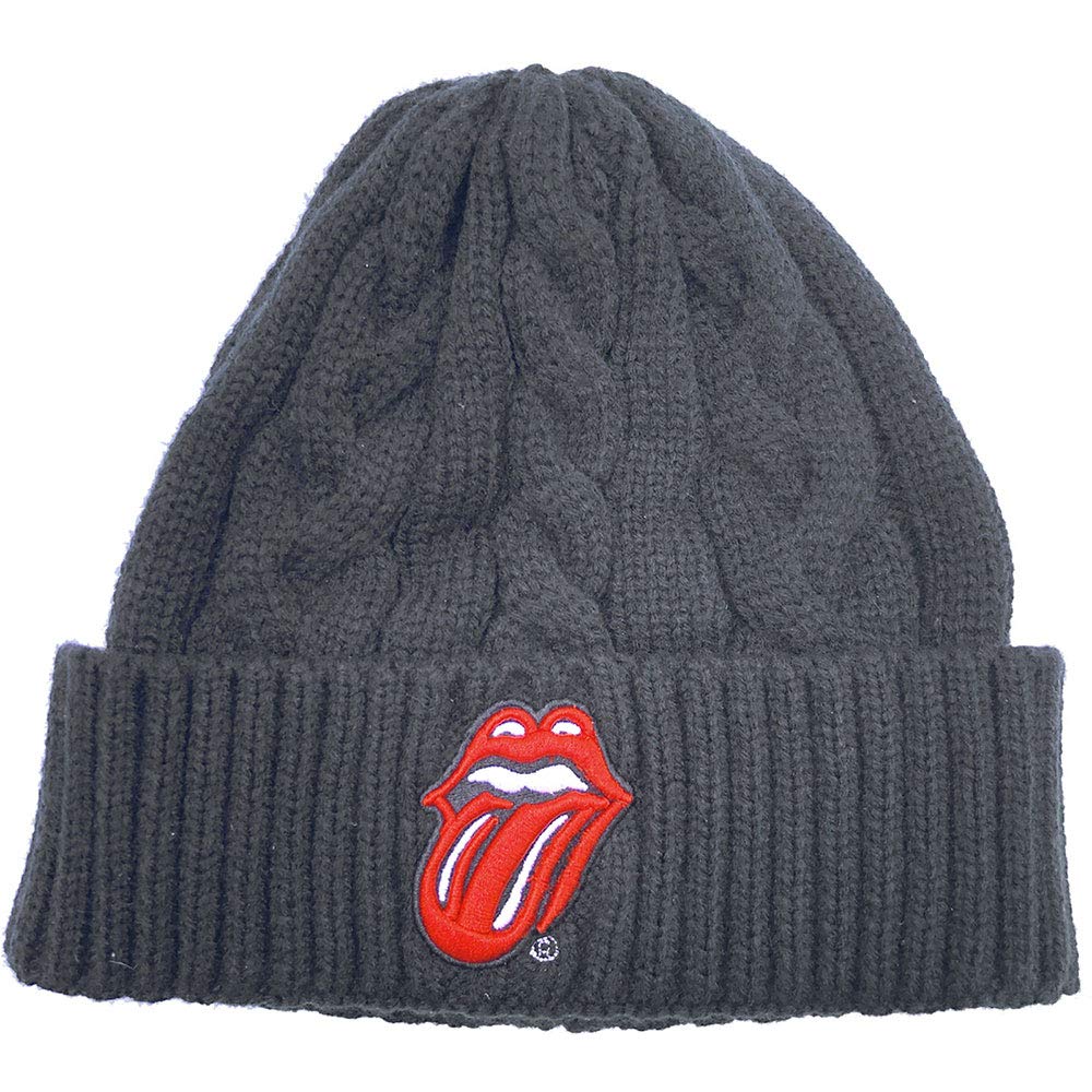 Rolling Stones Beanie Classic Tongue Black
