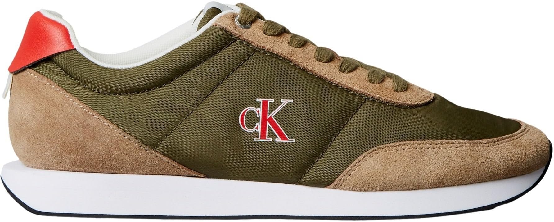 Calvin Klein Herren Runner Sneaker Retro Mix mit Logo