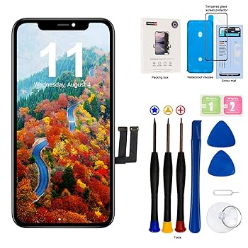 Amazon.co.jp: EFAITHFIX iPhone 11 LCDスクリーン交換用6.1